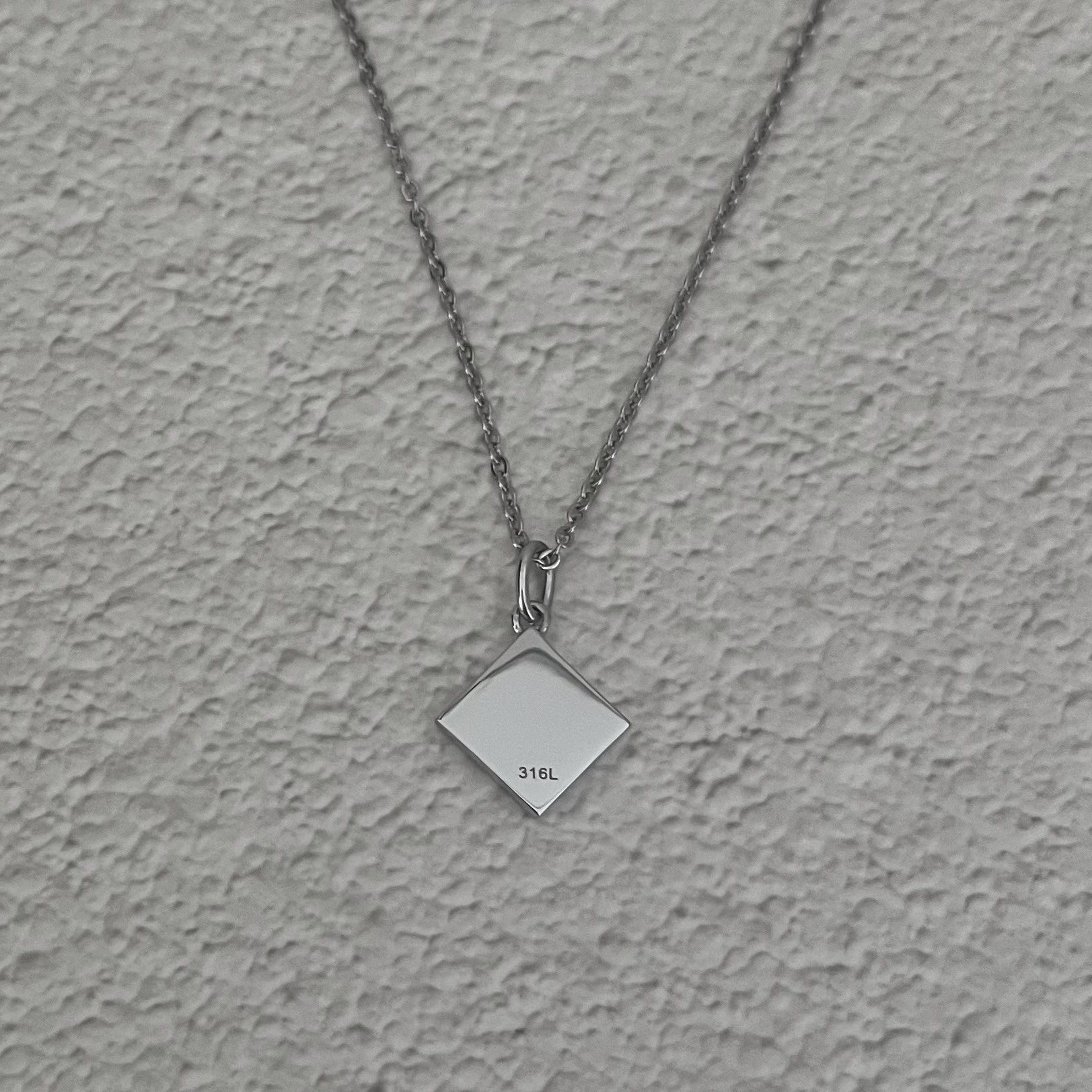 Halo. HAWAIIAN JEWELRY "Diamond Shape" PENDANT