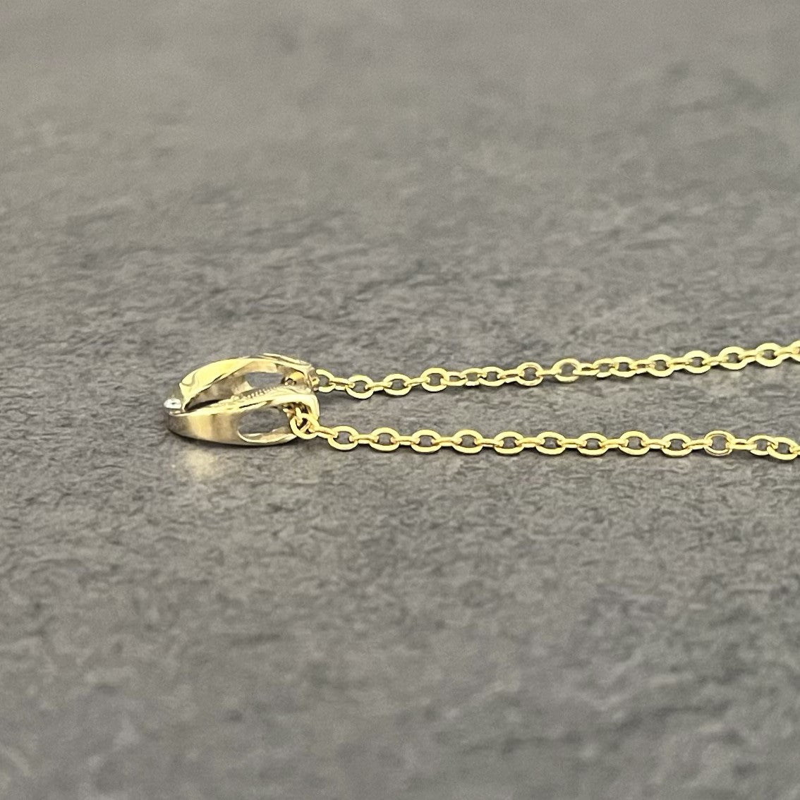 Halo. HAWAIIAN JEWELRY "Minimum Horseshoe" PENDANT(Gold)