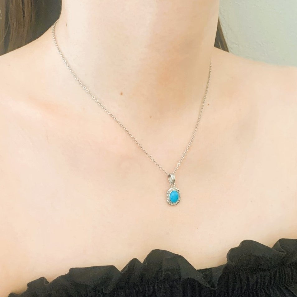 Halo. HAWAIIAN JEWELRY "Turquoise" PENDANT