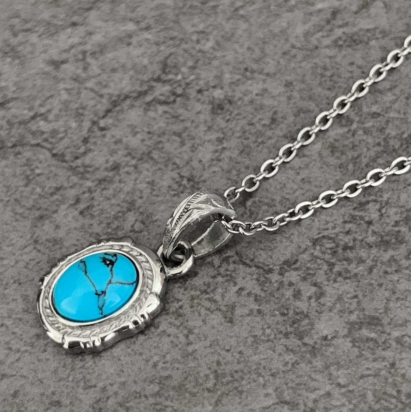 Halo. HAWAIIAN JEWELRY "Turquoise" PENDANT