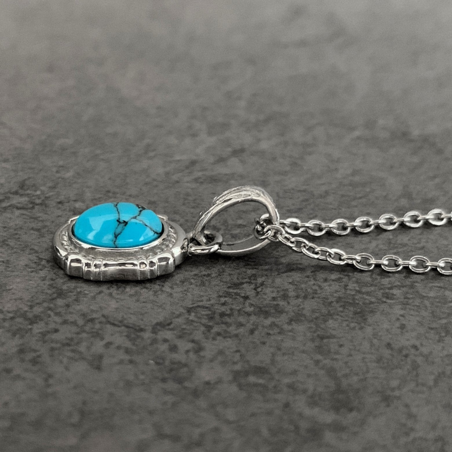 Halo. HAWAIIAN JEWELRY "Turquoise" PENDANT