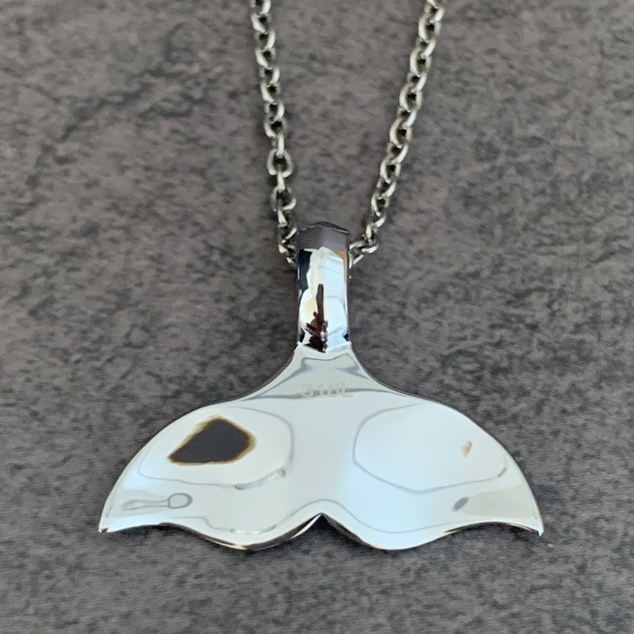 Halo. HAWAIIAN JEWELRY "Whale Tail" PENDANT