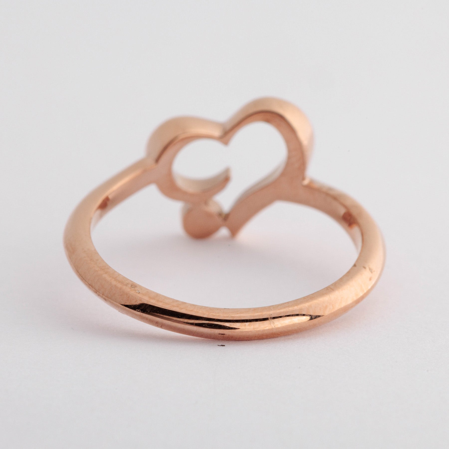 Halo. HAWAIIAN JEWELRY “Open Heart“ RING